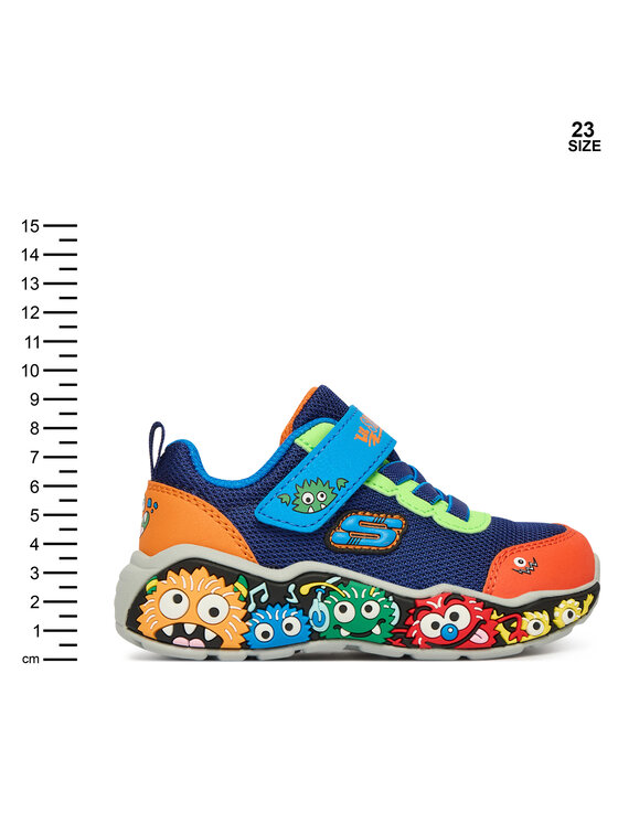 Skechers Skechers Sneakersy Play Scene 407312N/NVMT Niebieski