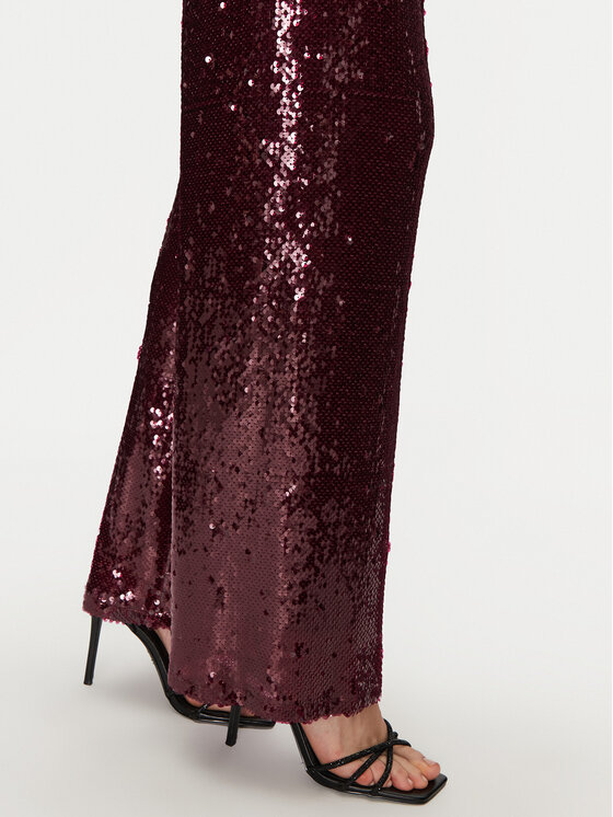 Haveone Haveone Stoffhose PGE-M236 Dunkelrot Regular Fit