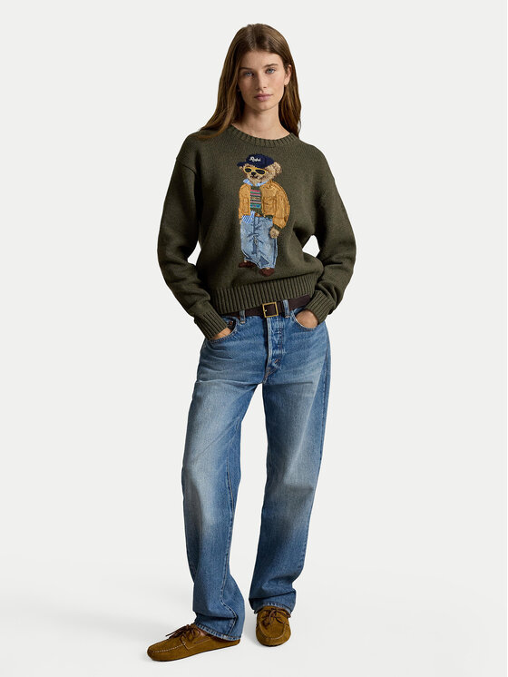 Polo Ralph Lauren Polo Ralph Lauren Светр 211B17762001 Темно-зелений Relaxed Fit