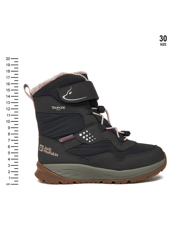 Jack Wolfskin Jack Wolfskin Sněhule Polar Bear-g Texapore High Vc K Černá