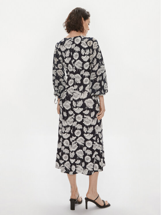 Weekend Max Mara Weekend Max Mara Sukienka codzienna Yellow 2415621071 Granatowy Regular Fit