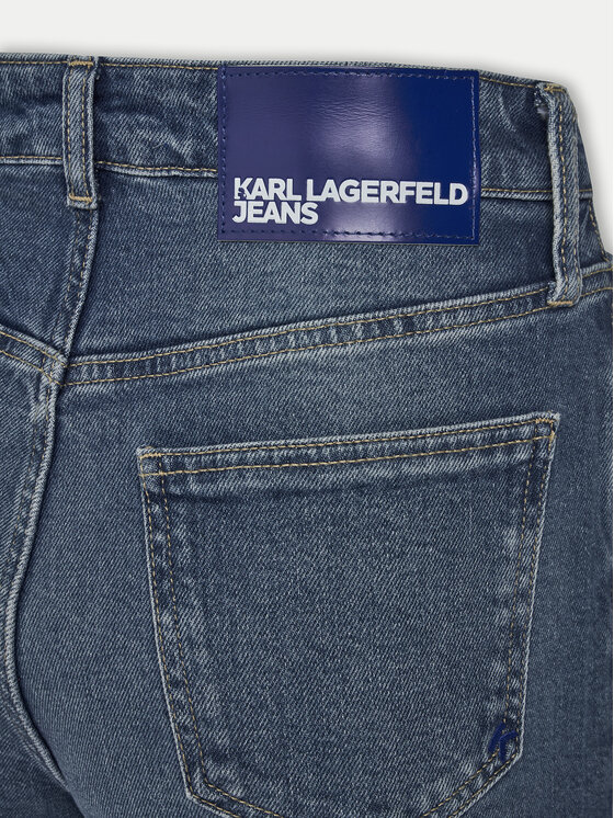 Karl Lagerfeld Jeans Karl Lagerfeld Jeans Blugi A1W10028 Albastru Straight Fit