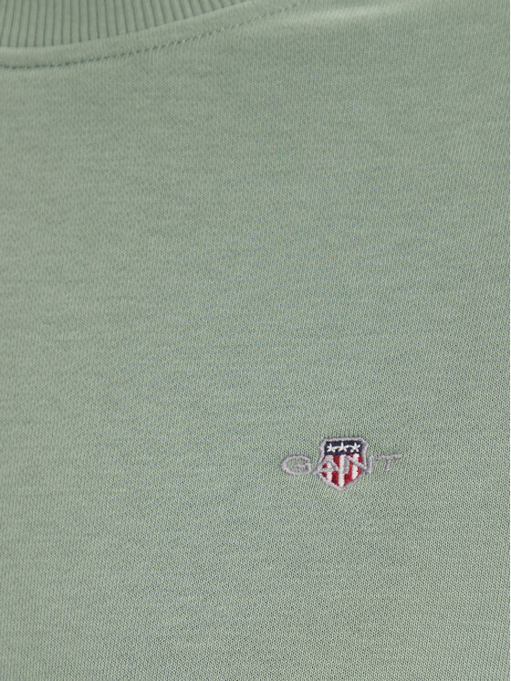 Gant Gant Pulóver Shield 4201414 Zöld Relaxed Fit