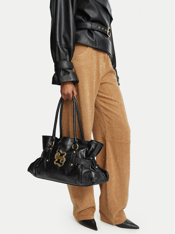 Just Cavalli Дамска чанта 81RA4BE2 ZS969 Черен