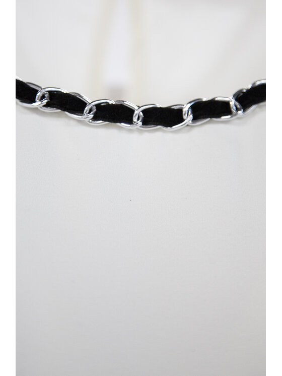 QUIOSQUE QUIOSQUE Halenka CHAIN SHIRT Écru Regular Fit