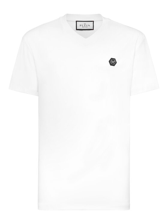 PHILIPP PLEIN PHILIPP PLEIN Tričko 26259 Biela Regular Fit