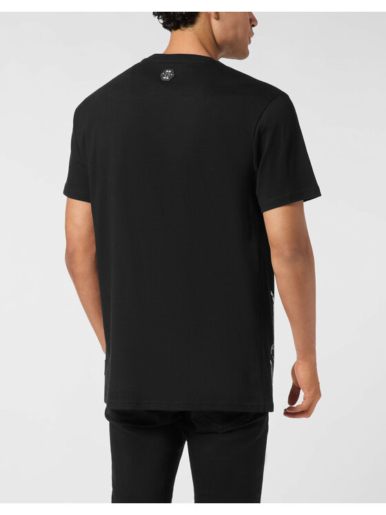 PHILIPP PLEIN PHILIPP PLEIN T-Shirt 26207 Czarny Regular Fit