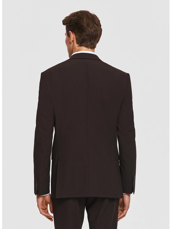 Pako Lorente Pako Lorente Marynarka P26SF-3G-038 Brązowy Slim Fit