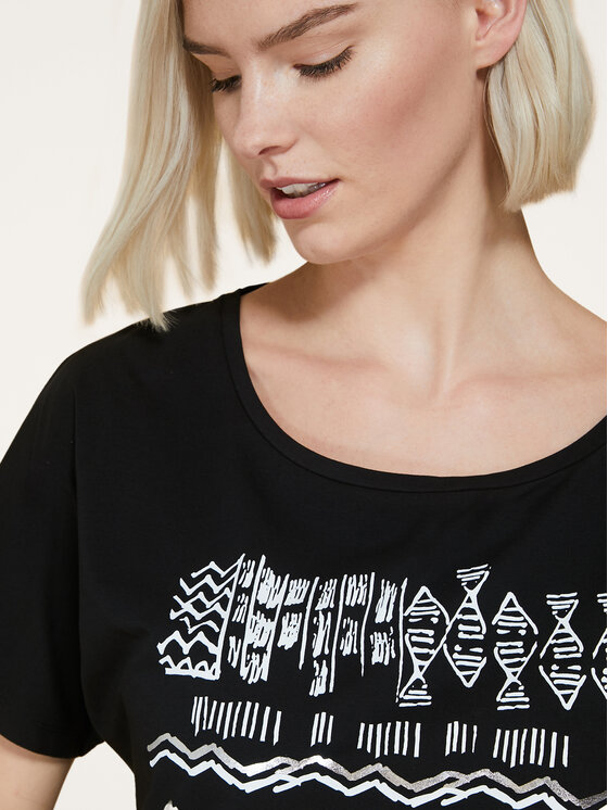 Blusa Vaso 1972130 Nero Relaxed Fit