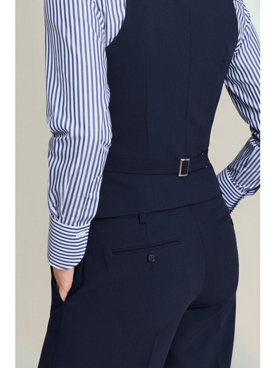 Lancerto Lancerto Kamizelka Antonella KA073126000013 Granatowy Regular Fit