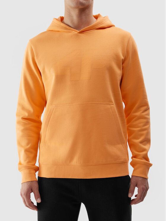 4F 4F Felpa 4FWSS24TSWSM0950 Arancione Regular Fit