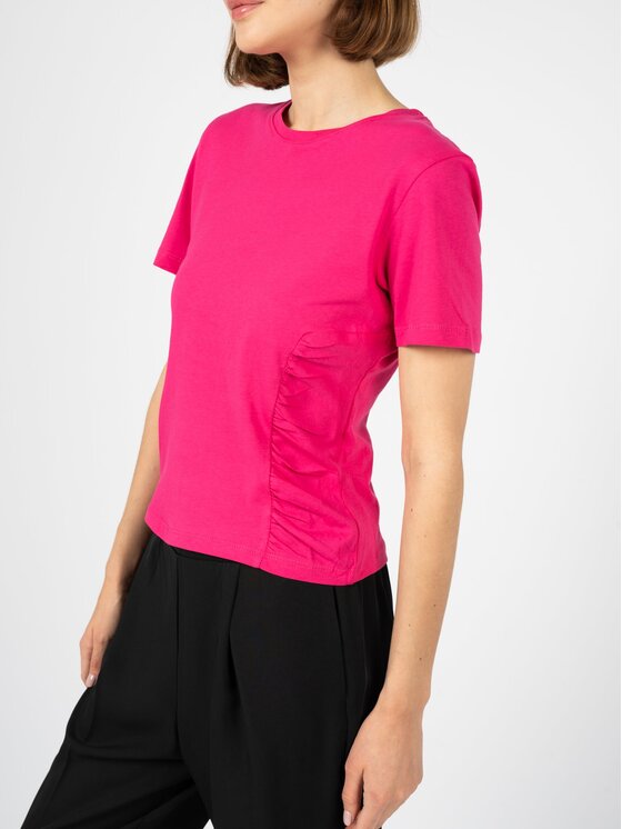 Silvian Heach Silvian Heach T-Shirt CVP23123TS Ροζ Slim Fit