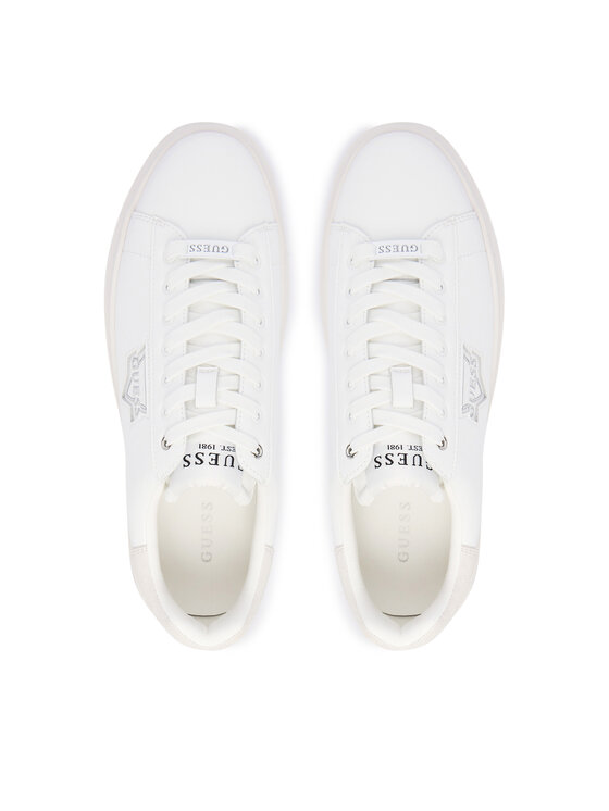 Guess Guess Sneakersy FMFBAN LEL12 Biela