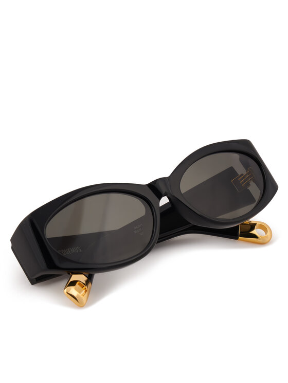 JACQUEMUS JACQUEMUS Сонцезахисні окуляри JAC4C1SUN Чорний