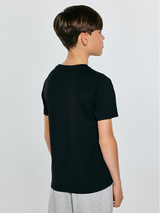 BIG STAR BIG STAR T-Shirt MAUTER Czarny Basic Fit