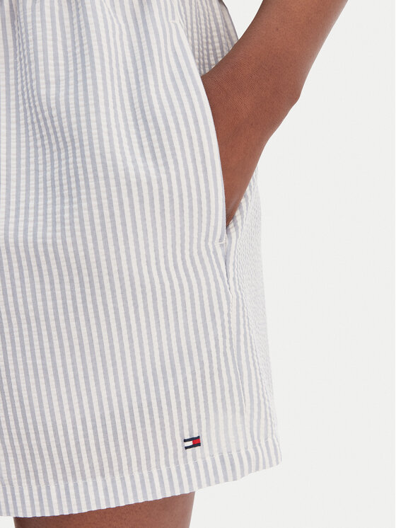 Tommy Hilfiger Tommy Hilfiger Pizsama UW0UW06306 Fehér Regular Fit