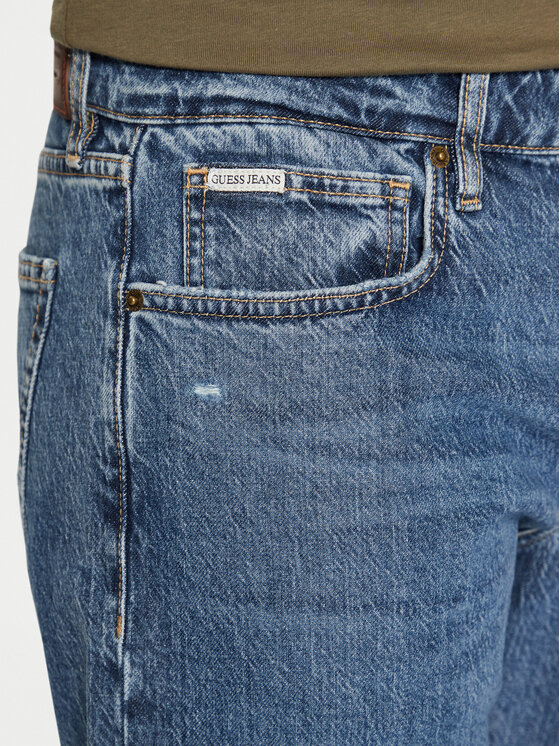 Guess Jeans Guess Jeans Džínsy M5RA1B D5M52 Modrá Straight Leg