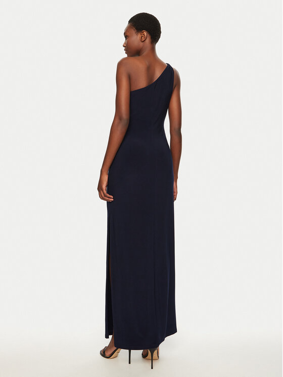 LAUREN RALPH LAUREN Lauren Ralph Lauren Večerní šaty 253751483 Tmavomodrá Slim Fit
