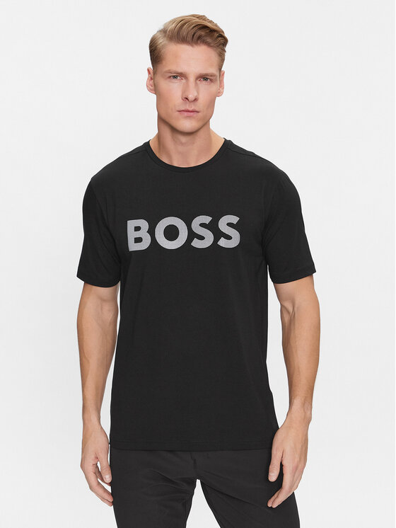 Boss T-shirt Tee 8 50501195 Crna Regular Fit