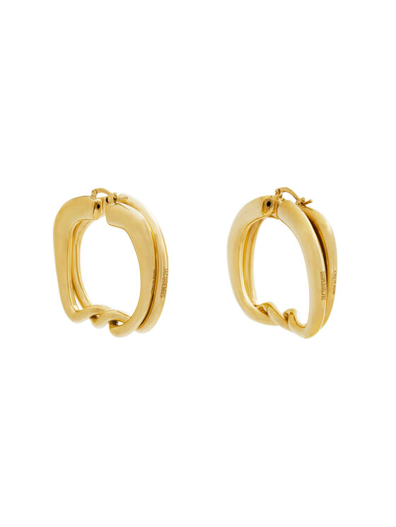 JACQUEMUS JACQUEMUS Kolczyki 24E241JW654-5845 Złoty