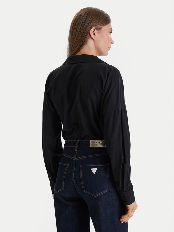 Guess Guess Боді W6RH61 WJ782 Чорний Regular Fit