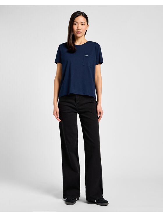 Lee Lee Jeansy Stella A Line Czarny Bootcut Fit