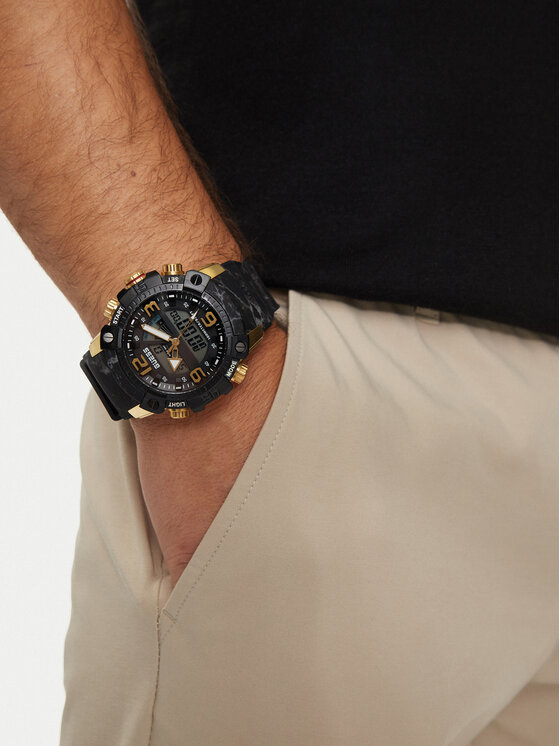 Guess Guess Zegarek GW0421G2 Czarny
