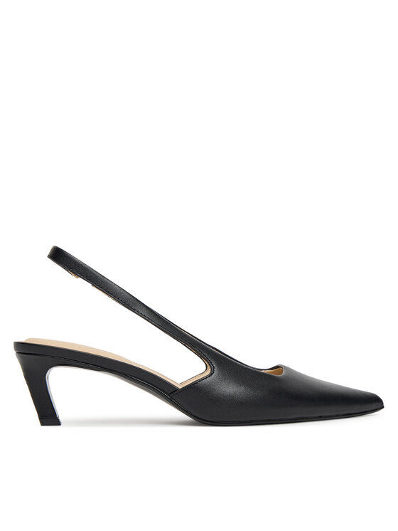 Calvin Klein Calvin Klein Lodičky Ess Kitten Heel Sling Back HW0HW02641 Černá