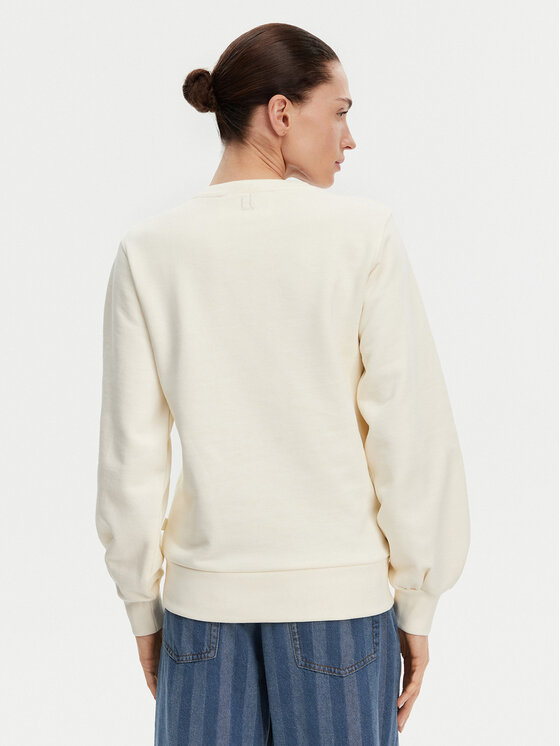 Silvian Heach Silvian Heach Bluza GPP25112FE Écru Regular Fit