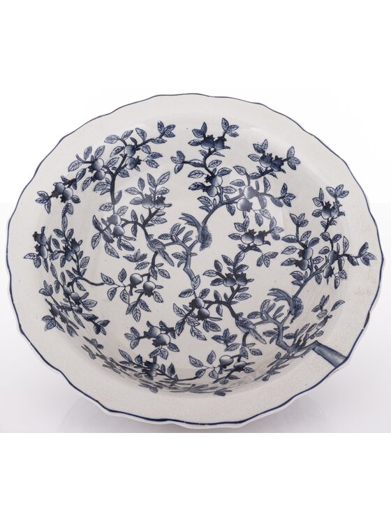 MIAhome MIAhome Dzbanek porcelanowy dekoracyjny MODELLO BLU z misą Biały