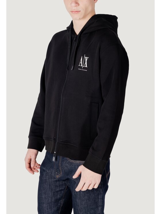Armani Exchange Armani Exchange Kardigan 28486 Czarny Casual Fit