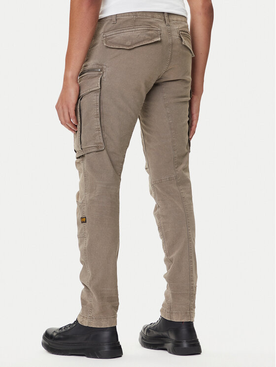 G-Star Raw G-Star Raw Hlače Rovic Zip 3D D02190-E172 Bež Tapered Fit