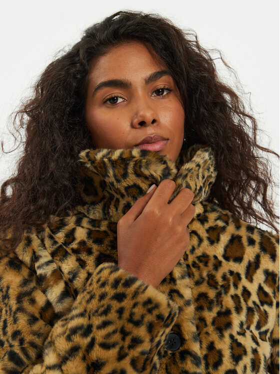Guess Guess Шуба Cecile W4BL3B WGSR0 Коричневий Regular Fit