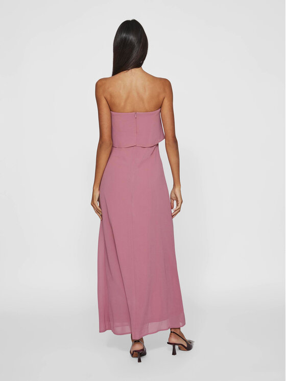 Vila Vila Abendkleid Milina 14094089 Rosa Regular Fit