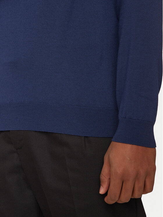 HUGO Hugo Dolčevita San Thomas-M 50474174 Tamnoplava Slim Fit
