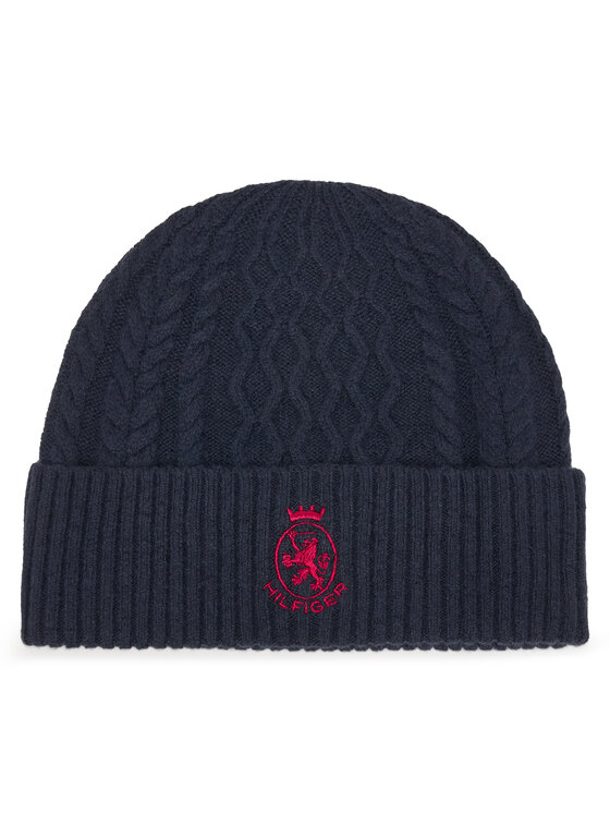 Tommy Hilfiger Tommy Hilfiger Шапка Crest AM0AM13828 Тъмносин