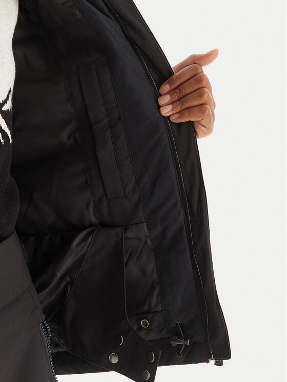 Roxy Roxy Skijacke ERJTJ03526 Schwarz Slim Fit