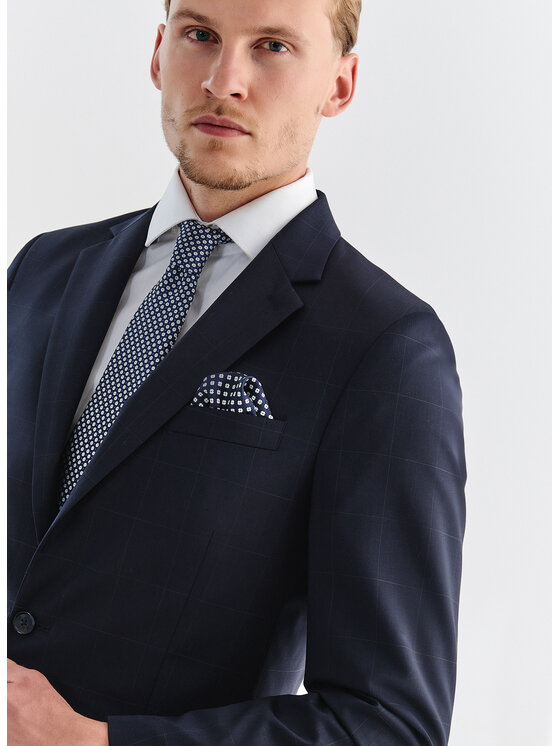 Pako Lorente Pako Lorente Marynarka P000B-3G-003 Granatowy Slim Fit