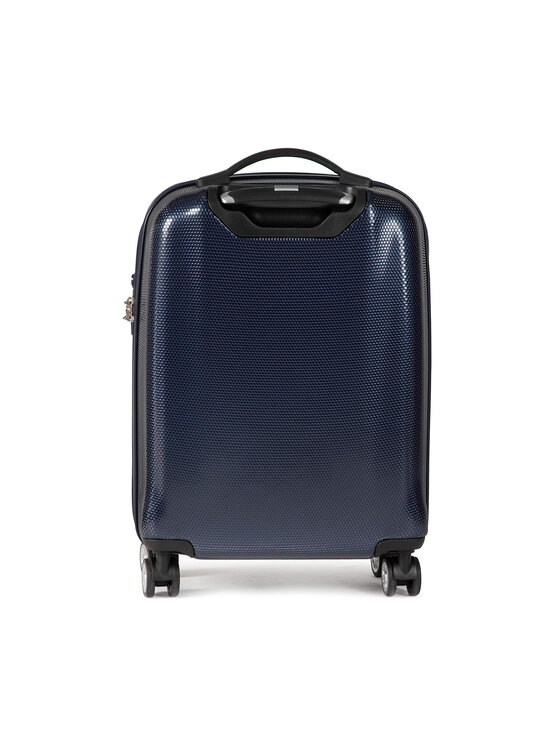 Valigia rigida piccola 56-3P-571-90 Blu scuro