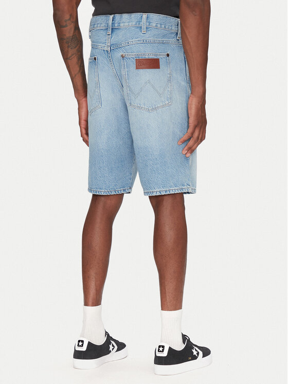 Wrangler Wrangler Farmer rövidnadrág Frontier 112362492 Kék Relaxed Fit