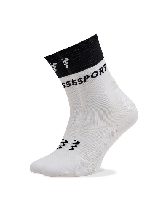 Compressport Compressport Dlouhé ponožky Mid Compression V 2.0 SQTU3540002 Bílá