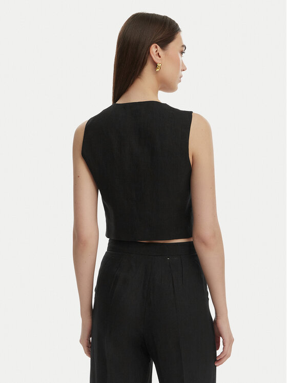 Marella Marella Kostiuminė liemenė Emme by Marella Veranda 2615151032 Juoda Regular Fit