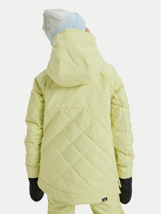 Roxy Roxy Kurtka snowboardowa Radiant Lines Overhead ERGTJ03194 Zielony Regular Fit