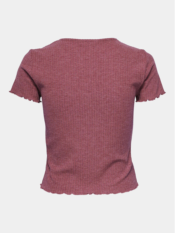 ONLY ONLY T-Shirt Emma 15201206 Rosa Slim Fit
