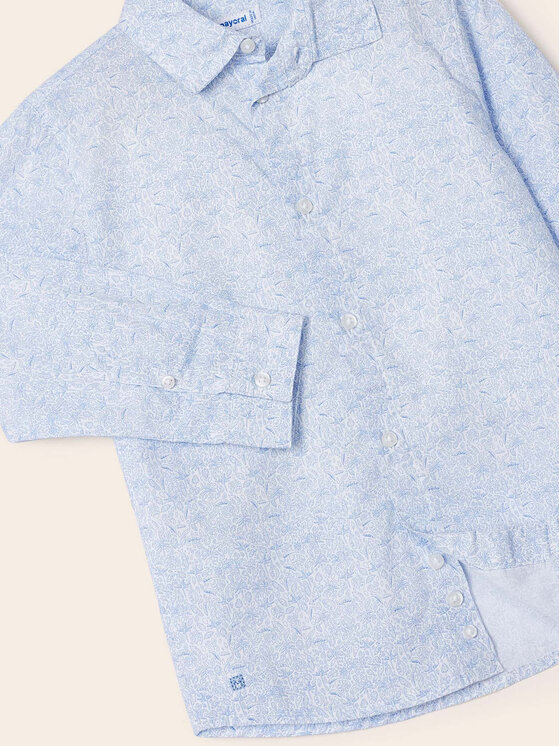 Mayoral Mayoral Hemd 3170 Blau Regular Fit