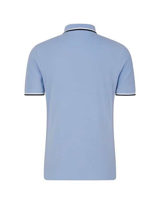 BOSS BOSS Polo 50469055-430 Błękitny Regular Fit