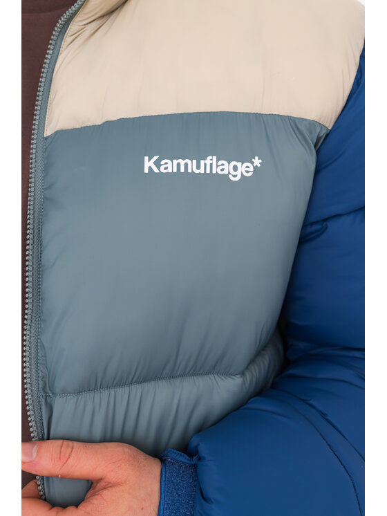 Kamuflage Kamuflage Kurtka zimowa Iceland Niebieski Regular Fit