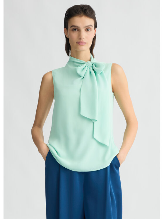 Bluzka Liu Jo, Rozmiar 46, Zielone, CA5200TS066X0687