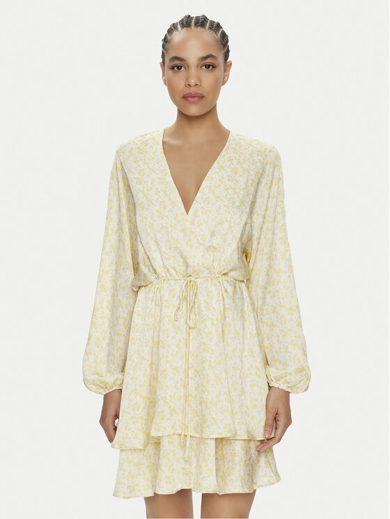Gina Tricot Gina Tricot Nyári ruha 22684 Sárga Loose Fit