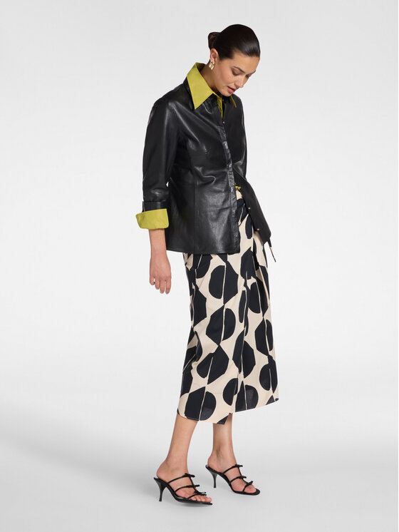 Elena Mirò Elena Mirò Gonna maxi 1024Z100077N001 Nero Regular Fit